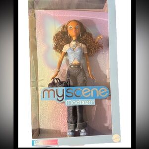 Mattel My Scene Madison Collector Doll with Blue and Black Outfit
